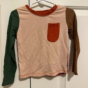 Kyte Baby Toddler Retired Colour block Long Sleeve T-shirt Size 18-24 months